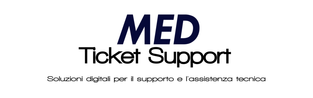 Med Ticket Support - Piattaforma digitale per il supporto e l'assistenza tecnica.